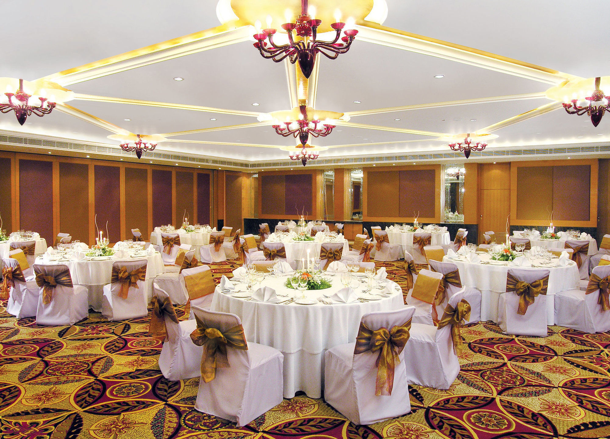 Taj Chandigarh Chandīgarh Restaurante foto The Grand Ballroom